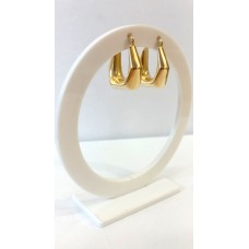 Σκουλαρίκια Κρίκοι Ακανόνιστα Χρυσά 14Κ (E269)